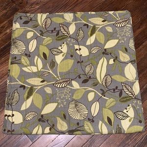 2 Modern leaf double lined curtains. 48x96.